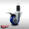 Service Caster 3.5'' SS Blue Poly Swivel 1-5/8'' Expanding Stem Caster Total Lock Brake SCC-SSEXTTL20S3514-PPUB-BLUE-158 - alternate 3